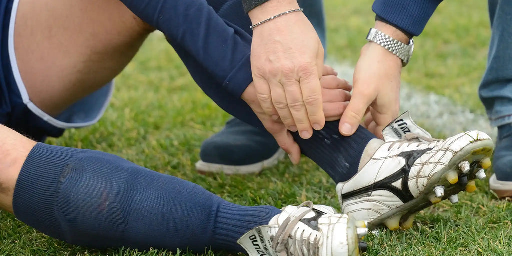 A diagram showing the relationship between footwear and ankle stability, highlighting how natural foot mechanics are affected by shoe design